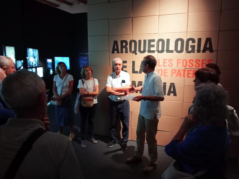 Visita guiada per Jorge Cruz a l’exposició:  Arqueologia de la memòria. Les fosses de Paterna