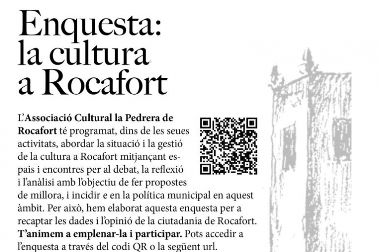 Enquesta: La cultura a Rocafort