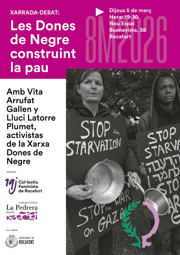 Xarrada-debat: Les Dones de Negre construint la pau