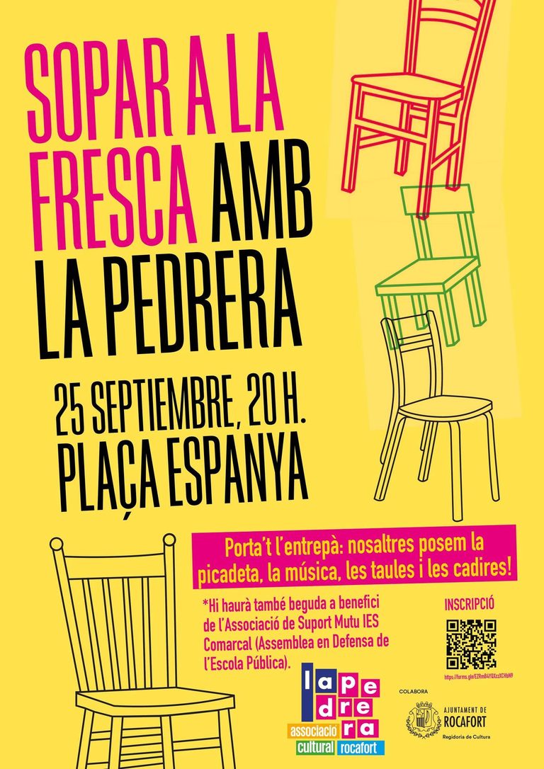 Sopar a la fresca amb La Pedrera