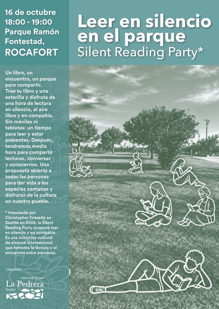 Una jornada de lectura en silenci al parc